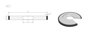 1a1 diamond wheel